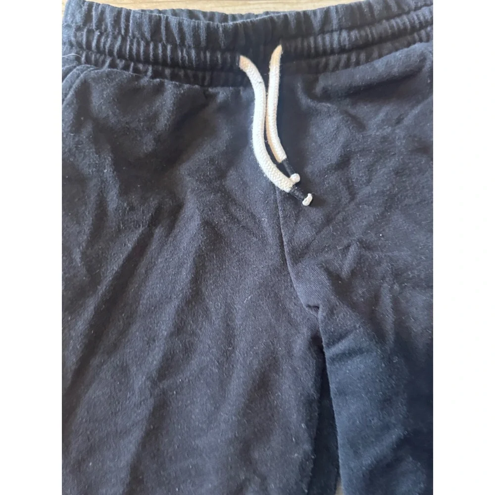 Okie Dokie Toddler Boys Black Fleece Jogger Pants Drawstring 4T F18334
